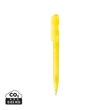 Logotrade promotional merchandise image of: Devin GRS certified RABS pen transparent