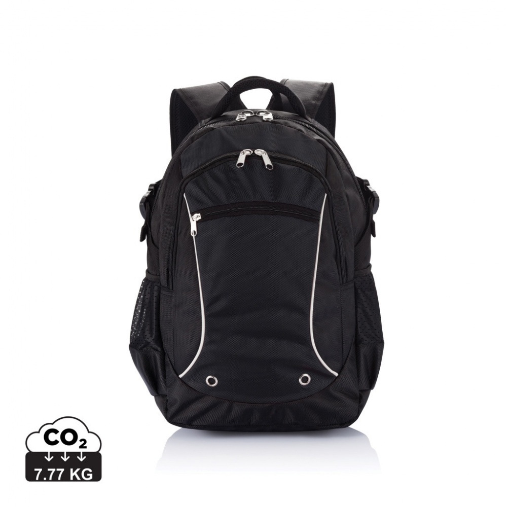 Logo trade advertising products image of: Denver laptop backpack PVC free