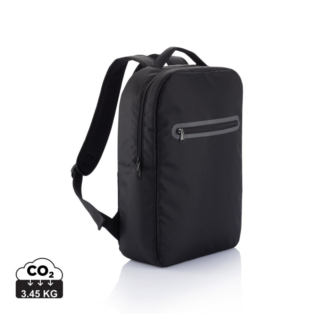 Logo trade promotional giveaway photo of: London laptop backpack PVC free