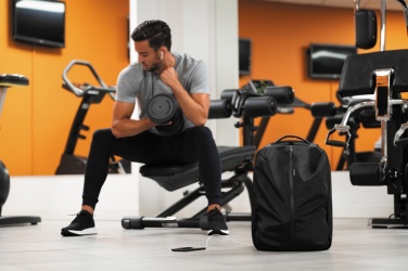 Logo trade advertising products picture of: Backpack Flex Gym