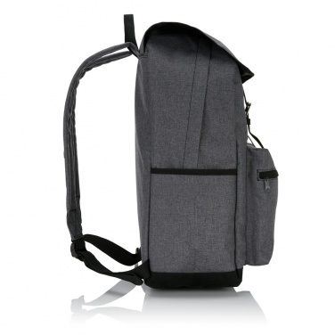 Logo trade promotional item photo of: Laptop backpack with magnetic buckle straps