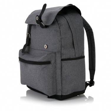 Logotrade advertising products photo of: Laptop backpack with magnetic buckle straps