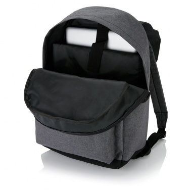 Logo trade promotional merchandise photo of: Laptop backpack with magnetic buckle straps