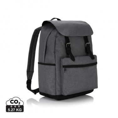 Logo trade promotional giveaway photo of: Laptop backpack with magnetic buckle straps