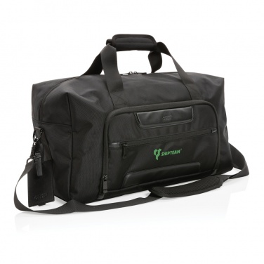 Logo trade promotional giveaway photo of: Swiss Peak AWARE™ RPET Voyager weekend bag