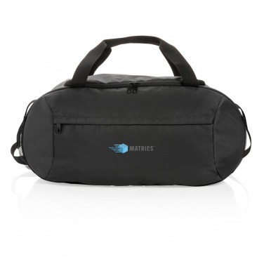 Logotrade business gift image of: Impact AWARE™ RPET modern sports duffel