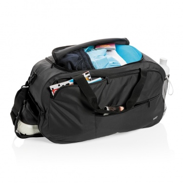 Logotrade corporate gift picture of: Swiss Peak AWARE™ RPET sports duffel bag