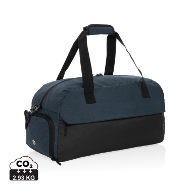 Logotrade promotional gift picture of: Kazu AWARE™ RPET basic weekend duffel