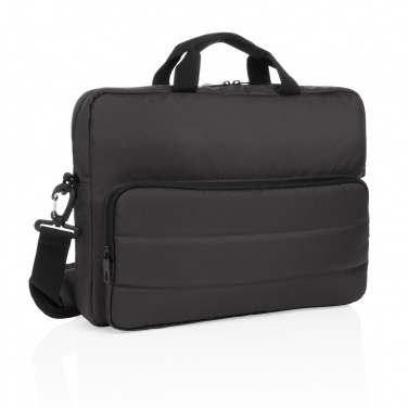 Logo trade promotional giveaways image of: Impact AWARE™ RPET 15.6" laptop bag