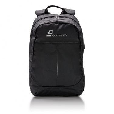 Logo trade promotional items image of: Power USB laptop backpack