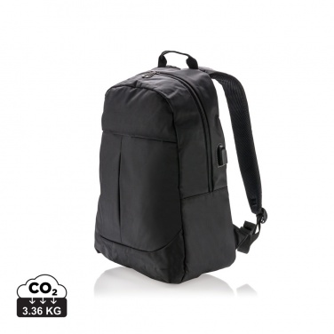 Logotrade advertising products photo of: Power USB laptop backpack