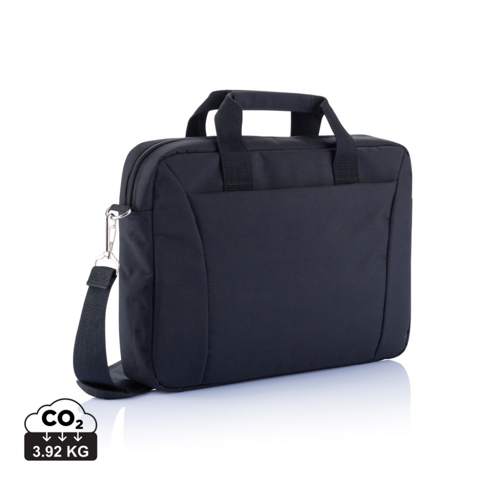 Logo trade promotional giveaway photo of: 15.4” exhibition laptop bag PVC free