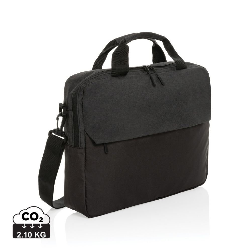 Logo trade promotional items picture of: Kazu AWARE™ RPET basic 15.6 inch laptop bag