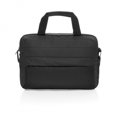 Logo trade promotional giveaway photo of: Armond AWARE™ RPET 15.6 inch laptop bag