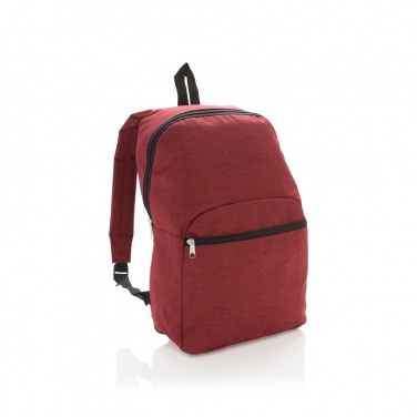 Logo trade advertising products image of: Classic two tone backpack