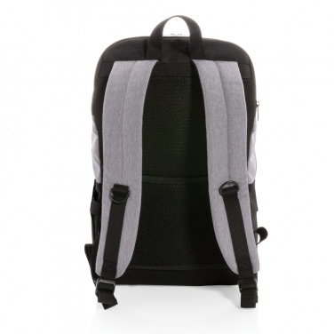 Logo trade promotional merchandise picture of: Modern 15.6" USB & RFID laptop backpack PVC free