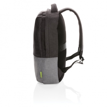 Logo trade advertising products image of: Duo colour RPET 15.6" RFID laptop backpack PVC free