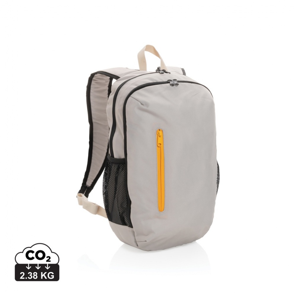 Logotrade advertising products photo of: Impact AWARE™ 300D RPET casual backpack