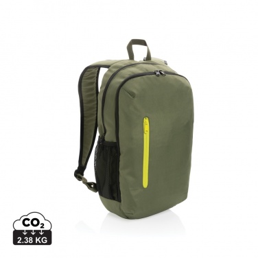 Logo trade promotional giveaways image of: Impact AWARE™ 300D RPET casual backpack