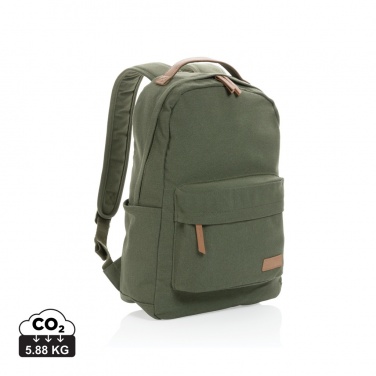 Logo trade promotional gift photo of: Impact AWARE™ 16 oz. recycled canvas backpack