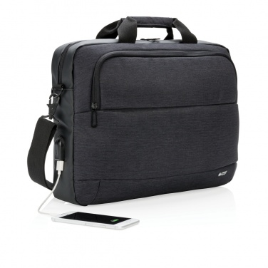 Logo trade promotional giveaways image of: Modern 15” laptop bag