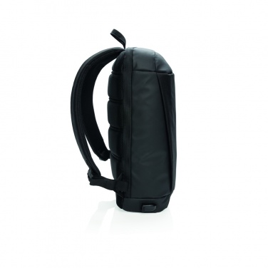 Logo trade promotional products image of: Madrid anti-theft RFID USB laptop backpack PVC free