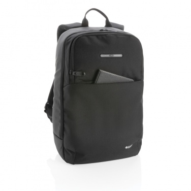 Logotrade promotional products photo of: Swiss Peak laptop backpack with UV-C steriliser pocket