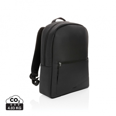 Logotrade promotional giveaway picture of: Swiss Peak deluxe PU laptop backpack PVC free