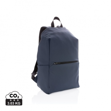 Logo trade promotional products image of: Smooth PU 15.6"laptop backpack