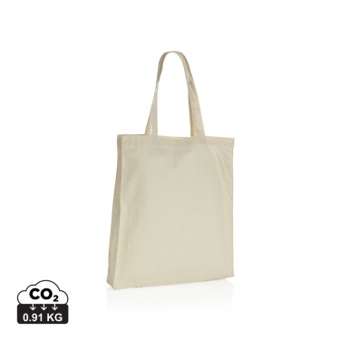 Logotrade promotional product image of: Impact AWARE™ Recycled cotton tote w/bottom 145g