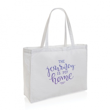 Logo trade promotional gifts picture of: Impact AWARE™ Recycled cotton shopper 145g