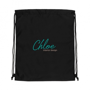 Logo trade promotional products image of: Impact AWARE™ RPET 190T drawstring bag