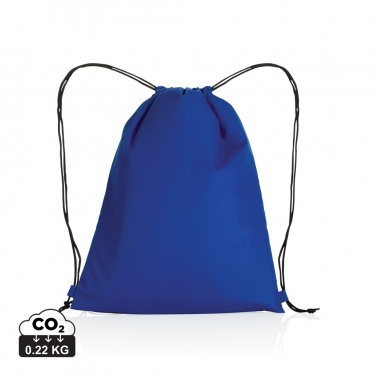 Logo trade corporate gifts image of: Impact AWARE™ RPET 190T drawstring bag