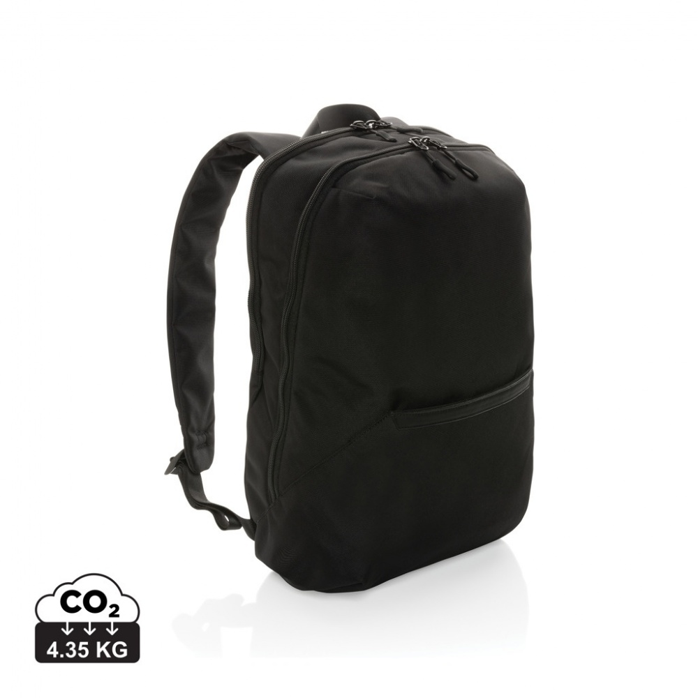 Logo trade promotional gift photo of: Impact AWARE™ 1200D 15.6'' modern laptop backpack