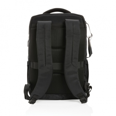 Logotrade advertising product picture of: Swiss Peak AWARE™ RPET Voyager 15.6" laptop backpack