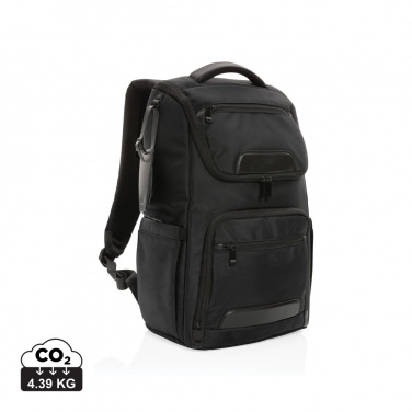 Logotrade promotional giveaway picture of: Swiss Peak AWARE™ RPET Voyager 15.6" laptop backpack