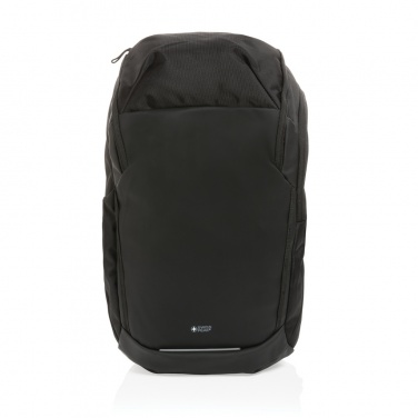 Logo trade promotional gift photo of: Swiss Peak AWARE™ RPET 15.6 inch business backpack