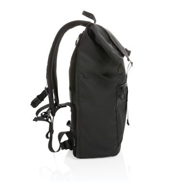 Logo trade promotional merchandise picture of: Impact AWARE™ RPET water resistant 15.6" laptop backpack