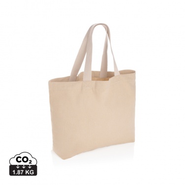 Logotrade promotional merchandise image of: Impact Aware™ 240 gsm rcanvas large tote undyed