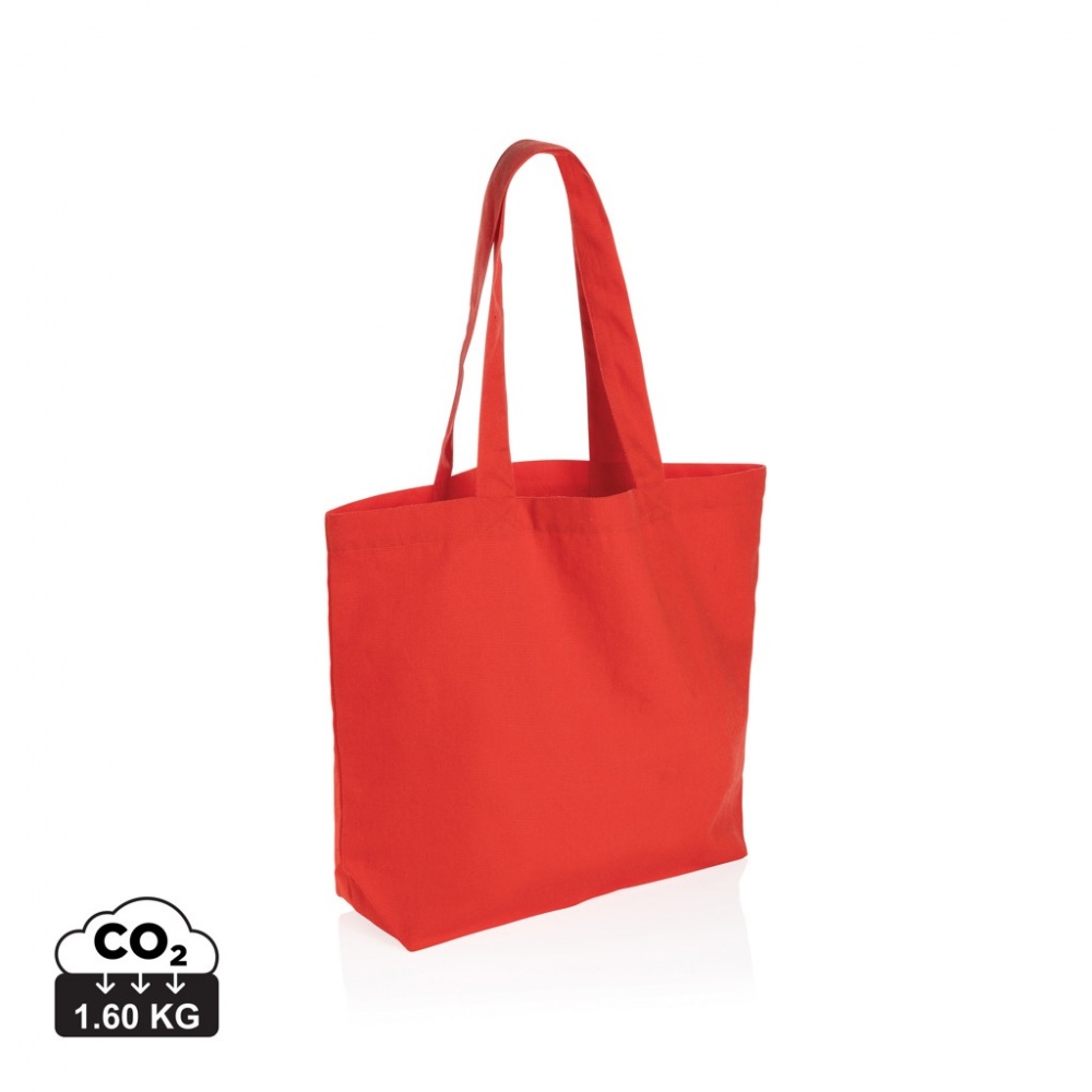 Logotrade advertising products photo of: Impact Aware™ 240 gsm rcanvas shopper w/pocket