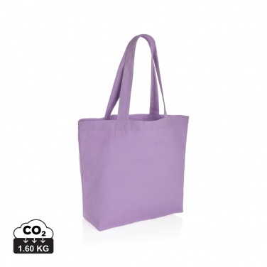 Logo trade corporate gift photo of: Impact Aware™ 240 gsm rcanvas shopper w/pocket