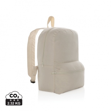 Logo trade promotional giveaway photo of: Impact Aware™ 285 gsm rcanvas backpack undyed