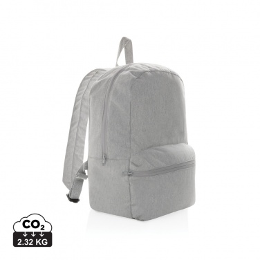 Logotrade business gift image of: Impact Aware™ 285 gsm rcanvas backpack undyed