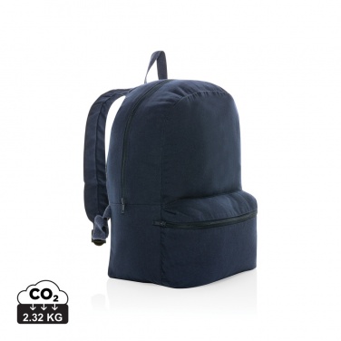 Logo trade promotional giveaways image of: Impact Aware™ 285 gsm rcanvas backpack undyed