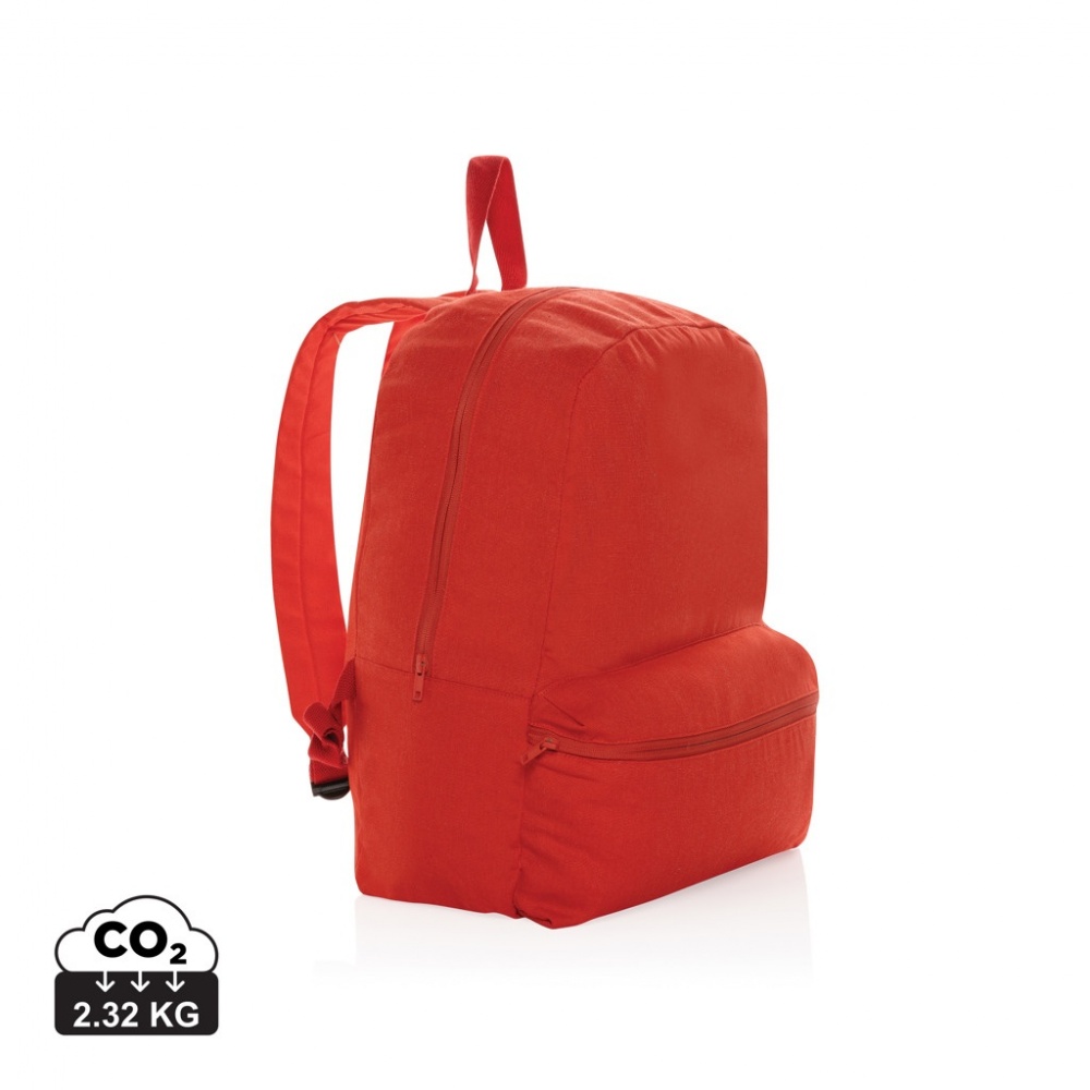 Logo trade promotional giveaways picture of: Impact Aware™ 285 gsm rcanvas backpack