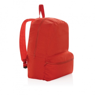 Logo trade advertising products image of: Impact Aware™ 285 gsm rcanvas backpack