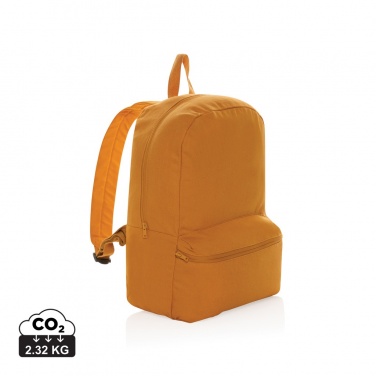 Logo trade business gifts image of: Impact Aware™ 285 gsm rcanvas backpack