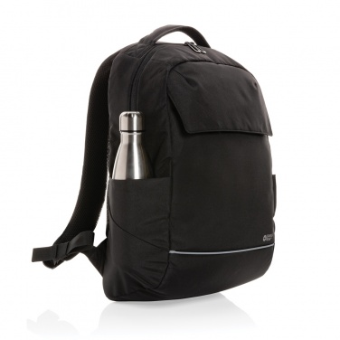 Logotrade promotional gift image of: Swiss Peak Brooke AWARE™ RPET daily 15.6" laptop backpack