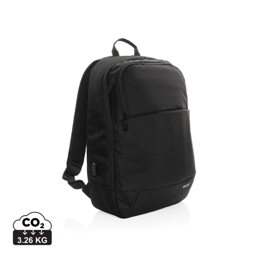 Logotrade corporate gift image of: Swiss Peak AWARE™ modern 15.6" laptop backpack