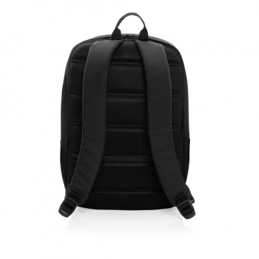 Logo trade advertising products image of: Swiss Peak AWARE™ RFID anti-theft 15.6'' laptop backpack